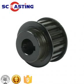 Transmission mechanical parts black timing pulley 