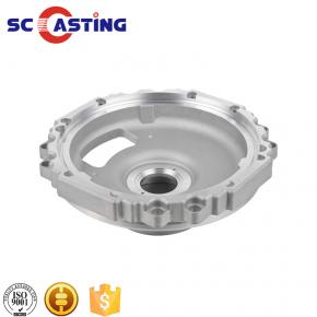 SCCASTIN's aluminium alloy powder coated silver lamp die casting part 